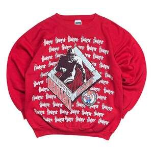 Vintage University of Nebraska Cornhuskers Collegiate Football Crewneck Sweatshi